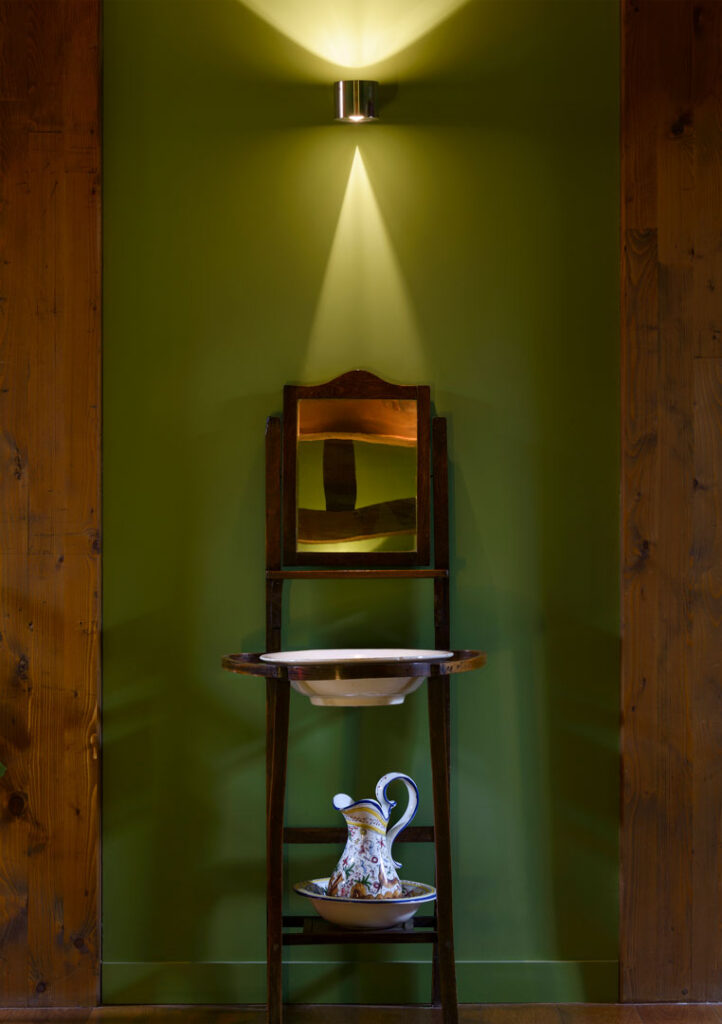Detalle decoración Hotel Iribarnia