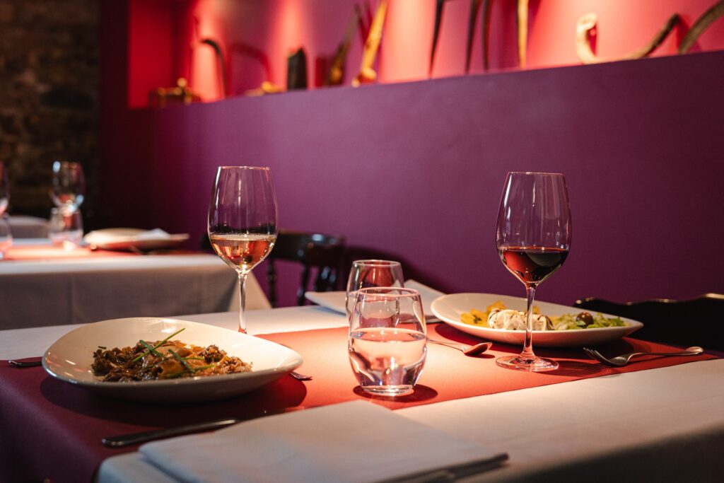 Gastronomía del Hotel Iribarnia