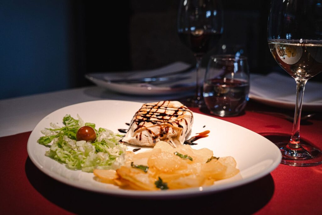 Gastronomía de Hotel Iribarnia