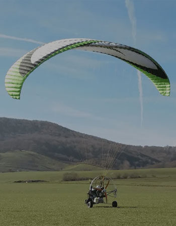 Vuelo en paramotor biplaza